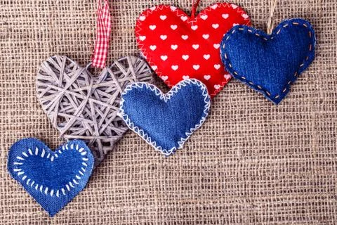 Background for design to Valentine's Day Stock Photos
