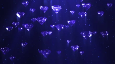 Background diamonds Video stock 158035815