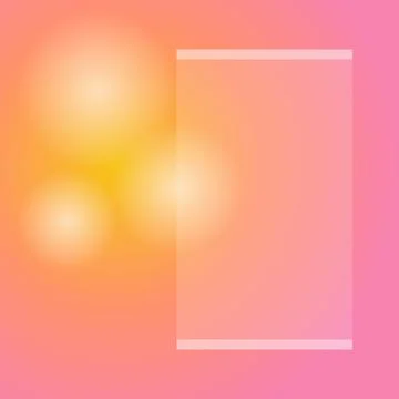 Background with a die for text. A bright template with a gradient. Illustrazione stock