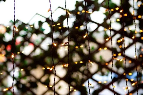Background of different color lights Stock Photos
