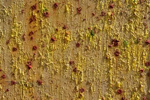 Background from different paints on the wall. Stock Photos