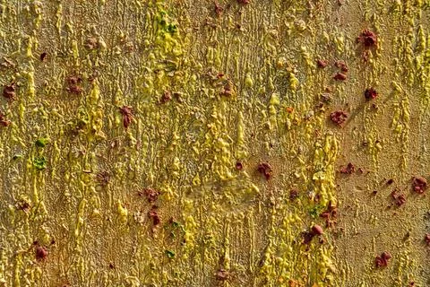 Background from different paints on the wall. Stock Photos