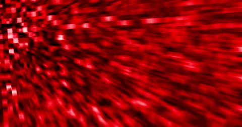Background Digital Matrix Crystals Red Stock Footage 155495614