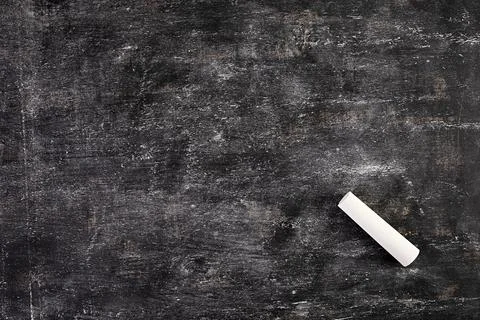 Background of dirty chalkboard. Empty school blackboard. Stock Photos