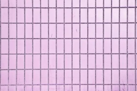 Background from dirty violet rectangular ceramic tiles Foto stock
