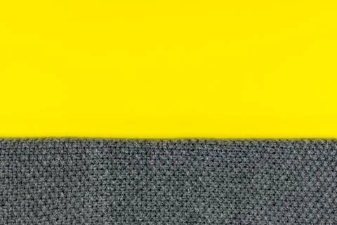 The background is divided into two colors, yellow and gray. Demonstration of Stock Photos