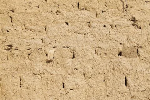 Background - ?dobe wall texture Stock Photos