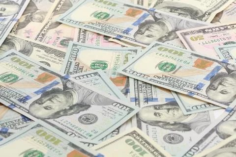 Background of dollar bills 库存照片