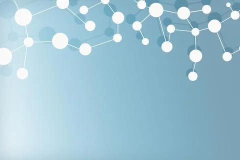 Background with dots and shadows on a uniform background Stock Illustration