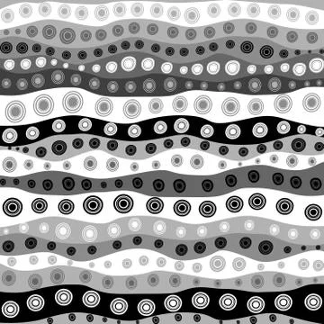 Background with dots and strips for children Stock Illustration