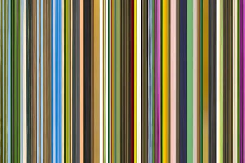 Background drawing barcode mix of colors of green tones with bright stripes o Illustrazione stock