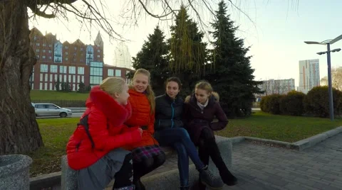 In the background, drive cars. Video stock 58600751