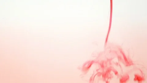 Background drop red liquid into water like blood Stock Footage 100166279