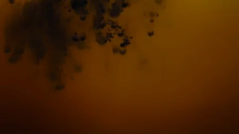 Background dropping coffee powder into the water splashing beautifully Stock Footage 100375504