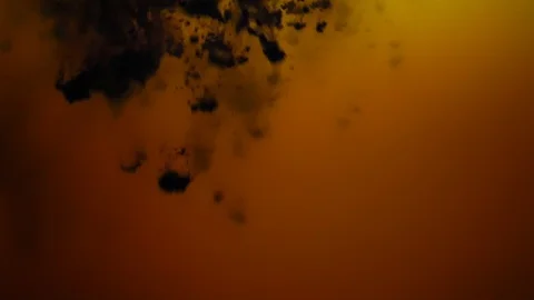 Background dropping coffee powder into the water splashing beautifully Stock Footage 100375665