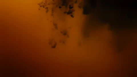 Background dropping coffee powder into the water splashing beautifully Stock Footage 100379496