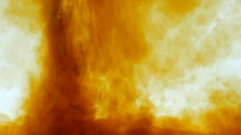 Background dropping coffee powder into the water splashing beautifully Stock Footage 122105429