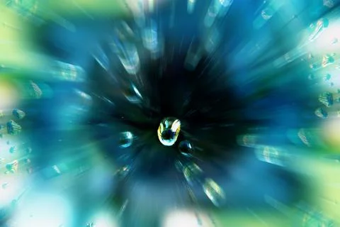 Background with drops. Storm. Macro. Stock Photos