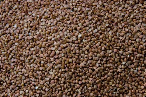 Background of dry buckwheat full frame horizontal Stock Photos
