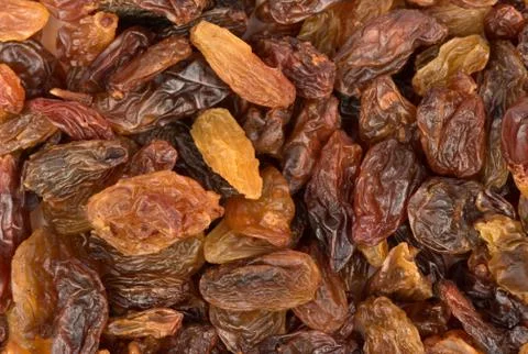 Background of dry raisins Stock Photos