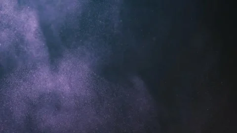 Background of dust flying in the air, small particles moving slowly on a da.. Stock Footage 267071159