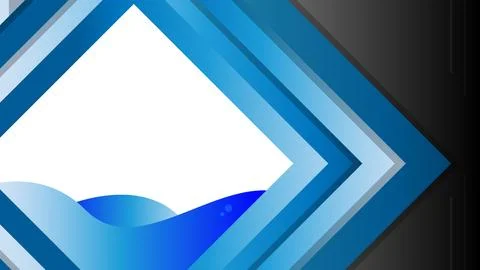 Background Dynamic Blue and White Abstract Design with Geometric Patterns Stock Illustration