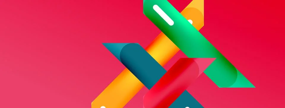 Background dynamic lines geometric wallpaper. Stripes composition vector 스톡 일러스트