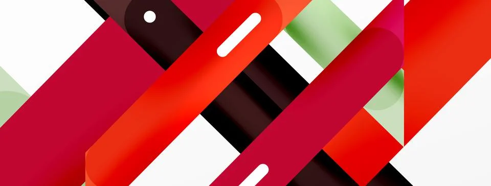 Background dynamic lines geometric wallpaper. Stripes composition vector Illustrazione stock