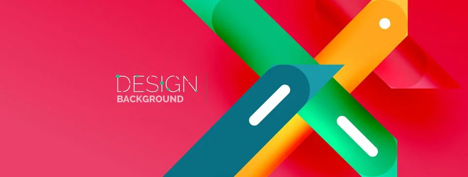 Background dynamic lines geometric wallpaper. Stripes composition vector Illustrazione stock