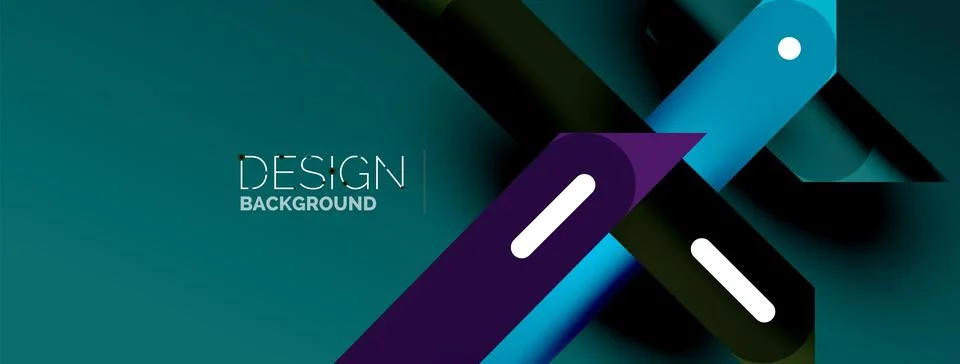 Background dynamic lines geometric wallpaper. Stripes composition vector Stock Illustration