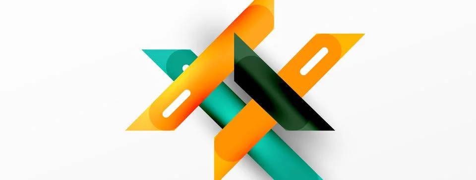Background dynamic lines geometric wallpaper. Stripes composition vector 스톡 일러스트