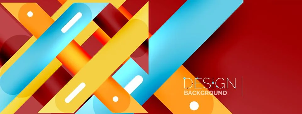 Background dynamic lines geometric wallpaper. Stripes composition vector 스톡 일러스트
