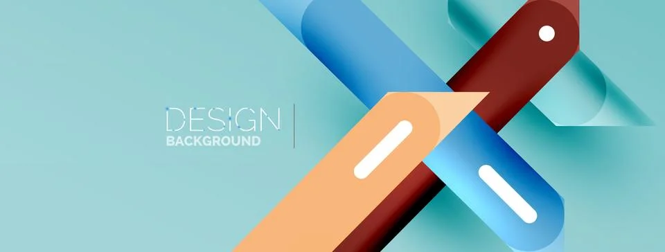 Background dynamic lines geometric wallpaper. Stripes composition vector Stock Illustration