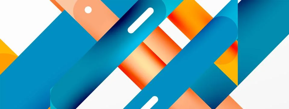 Background dynamic lines geometric wallpaper. Stripes composition vector Illustrazione stock