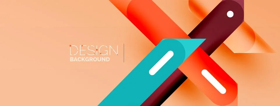 Background dynamic lines geometric wallpaper. Stripes composition vector 스톡 일러스트