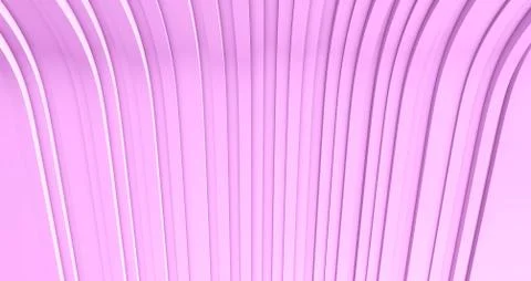 Background dynamic lines violet pink 3d rendering Stock Illustration