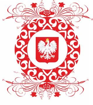 Background with an eagle, Stock Illustration