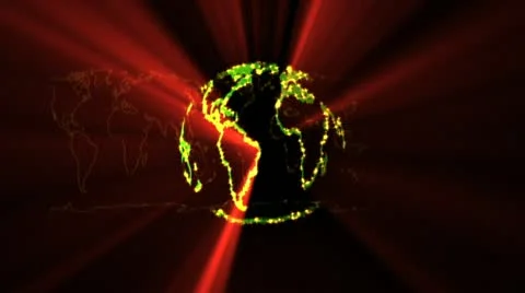Background earth explode Vídeos de archivo 11365807