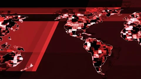 Background earth map technology animation Stock Footage 223085247