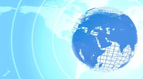 Background of Earth Telecommunications Stock Footage 7757192