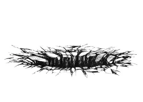 Background earthquake illustration design Stock-Illustration