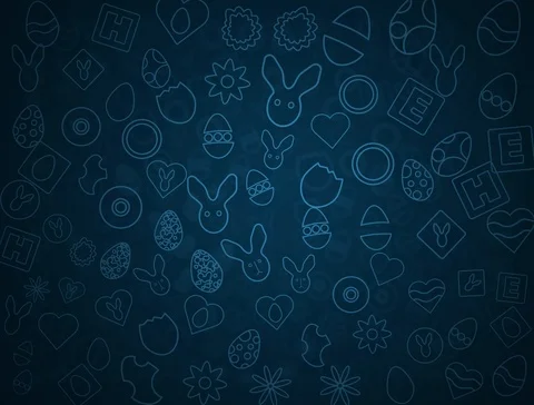 Background on Easter holiday Stock Footage 105083381