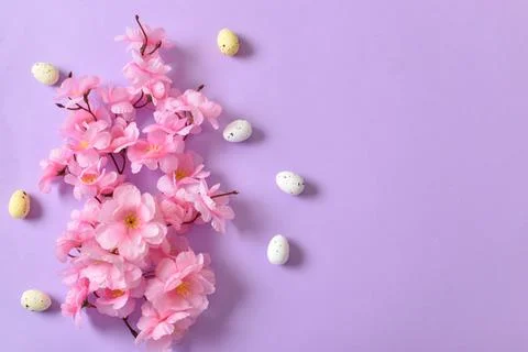 Background for the Easter holiday. Spring holiday Stock Photos