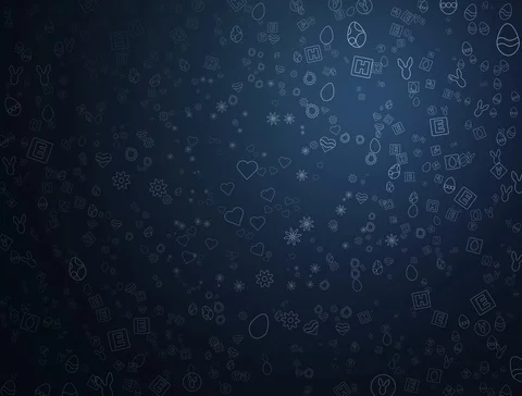 Background on Easter holiday theme dynamic Stock-Footage 105083136