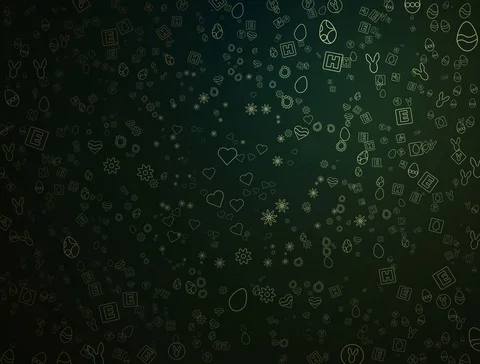 Background on Easter holiday theme dynamic Stock-Footage 105083139