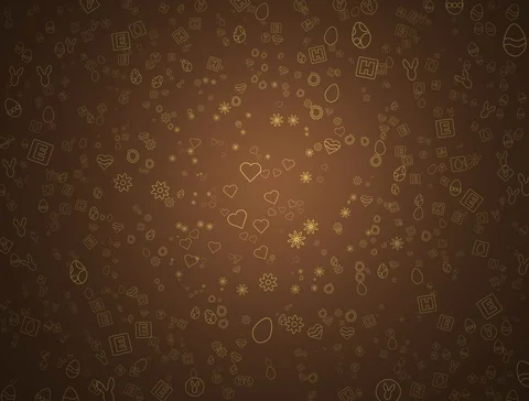 Background on Easter holiday theme  dynamic Stock Footage 105083160