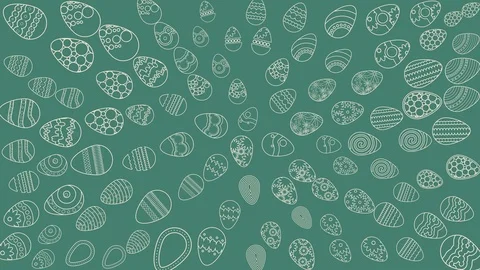 Background on Easter holiday theme dynamic Stock-Footage 105083450