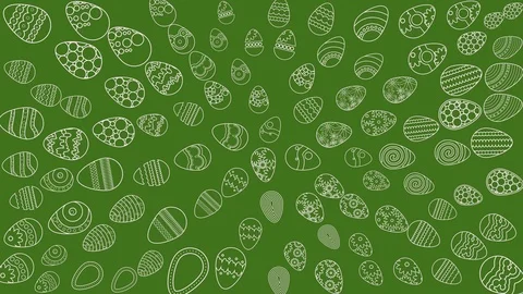 Background on Easter holiday theme dynamic Stock-Footage 105083451