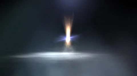 Background for the effect of the appearance in space Stock Footage 64582474