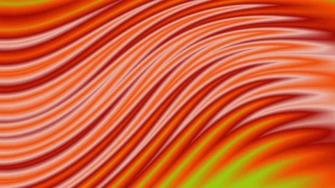 Background of elegant curved bright orange-red lines Stock Footage 107419748